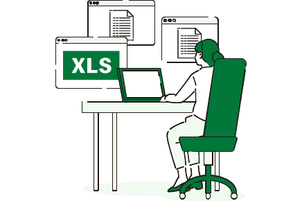 Excel感覚で編集